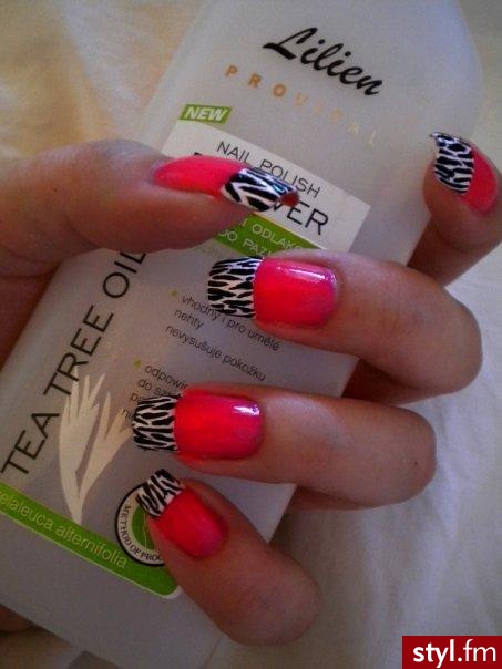 zebra - Paznokcie
