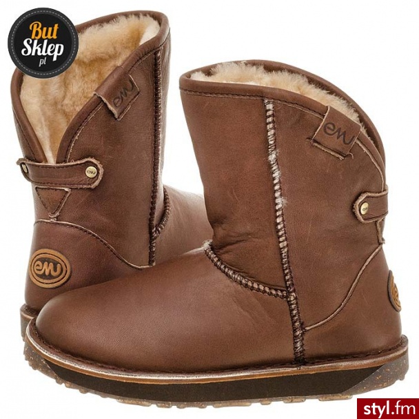 EMU AUSTRALIA BUTY KANIVA CHOCOLATE (W10623) - Emu Buty Moda