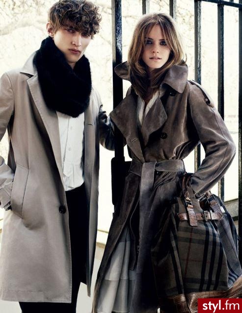 Emma Watson dla Burberry - Moda uliczna Inne Moda