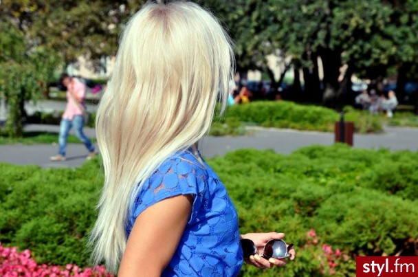 Blond Rozpuszczone Proste Na co dzień Długie Fryzury