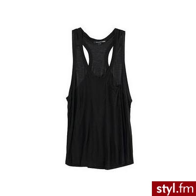 T By Alexander Wang Classic Tank - Polyvore. Pobrano ze strony: http://www.polyvore.com/alexander_wang_classic_tank/thing?id=9595635 - Pozostałe Ciuchy Moda