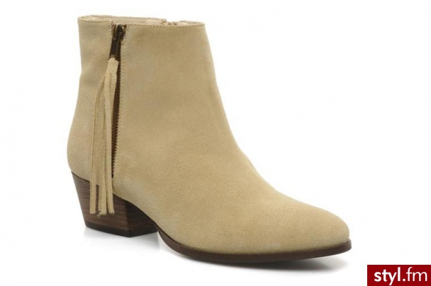 Georgia Rose PÓŁBUTY I BOTKI G2 TOILE W BY (BEŻOWY) (Beżowy) - Botki Buty Moda