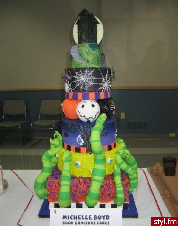 Tort na Halloween. - Misz-masz