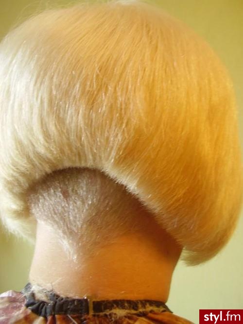 Blond Rozpuszczone Proste Na co dzień Krótkie Fryzury