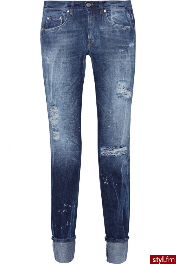 Jeansy Spodnie Moda