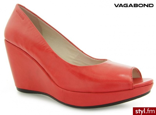 Vagabond FLORENCE Acid Coral - Koturny Buty Moda