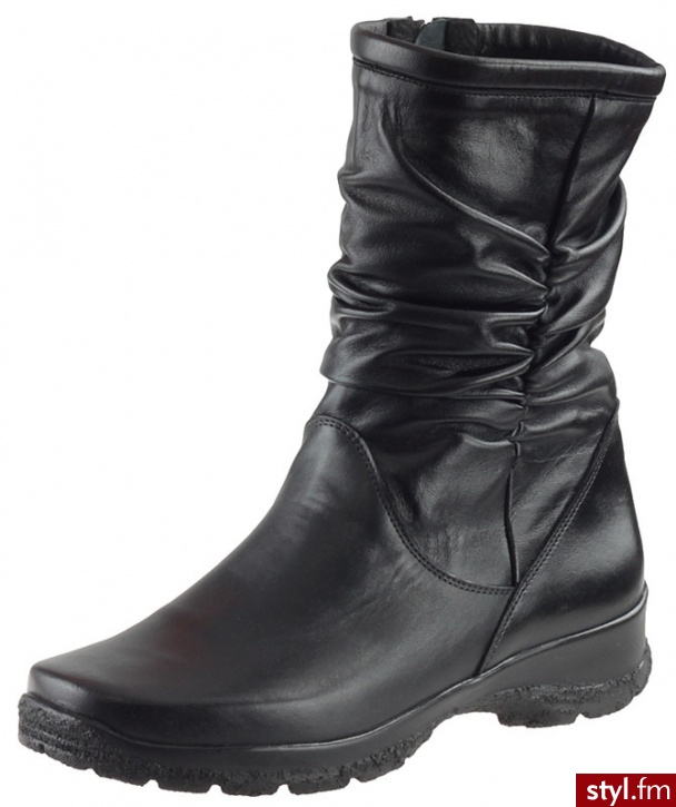 Axel Botki B898 Czarne - Botki Buty Moda