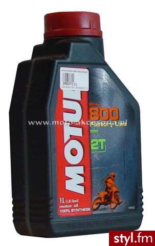 Motul Olej Do Mieszanki, Syntetyczny 800 Off Road 2T 1L - Pozostałe Buty Moda
