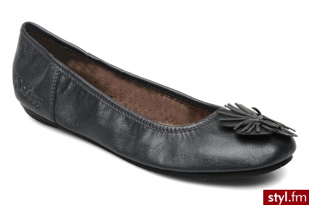 Kickers BALERINKI LIBERTY BY (Czarny) - Balerinki Buty Moda