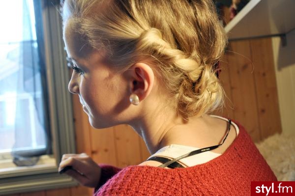 Blond Upięcie Proste Na co dzień Długie Fryzury