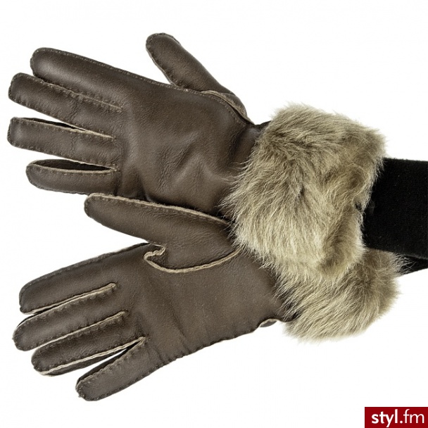 EMU Australia Rękawiczki Taroona Gloves Nappa Finish Toffee Brązowy - Emu Buty Moda