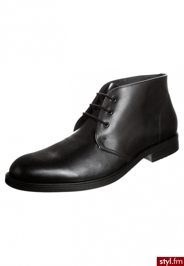 Pier One Oksfordki czarny (YE28-03210 E) - Pozostałe Buty Moda