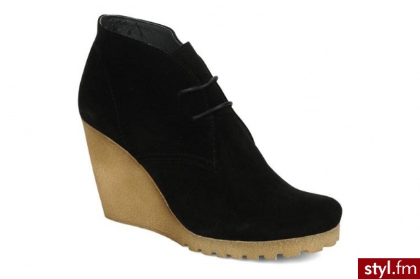 M PAR M PÓŁBUTY I BOTKI AGAR BY M PAR M (Czarny) - Botki Buty Moda