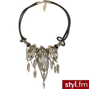 Roberto Cavalli Gold-plated Swarovski crystal eagle necklace - Polyvore. Pobrano ze strony: http://www.polyvore.com/roberto_cavalli_gold-plated_swarovski_crystal/thing?id=32433538 - Misz-masz
