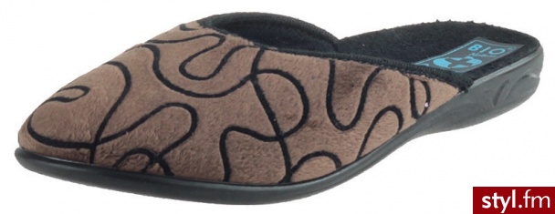 Adanex Klapki 16880 Brązowe - Klapki Buty Moda