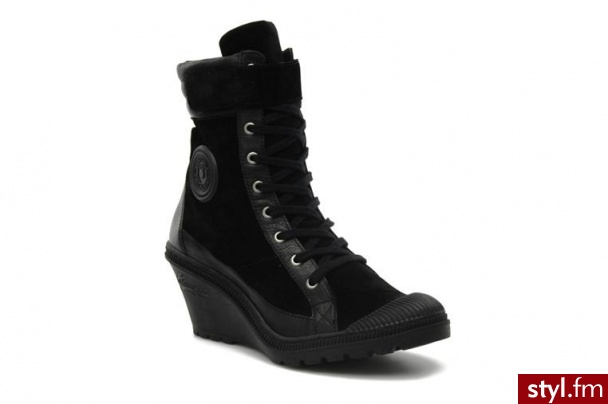 Pataugas PÓŁBUTY I BOTKI GALASSO W BY PATAUGAS (Czarny) - Botki Buty Moda