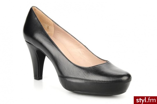 Unisa CZÓŁENKA NUMAR BY 39401Napa silk black - Czółenka Buty Moda