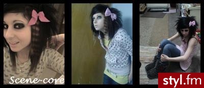 EMO Alternatywne Średnie Fryzury