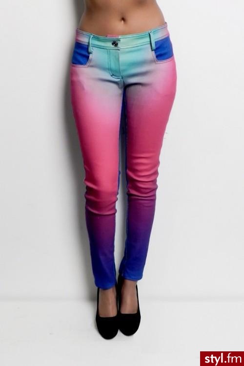Jeansy Spodnie Moda