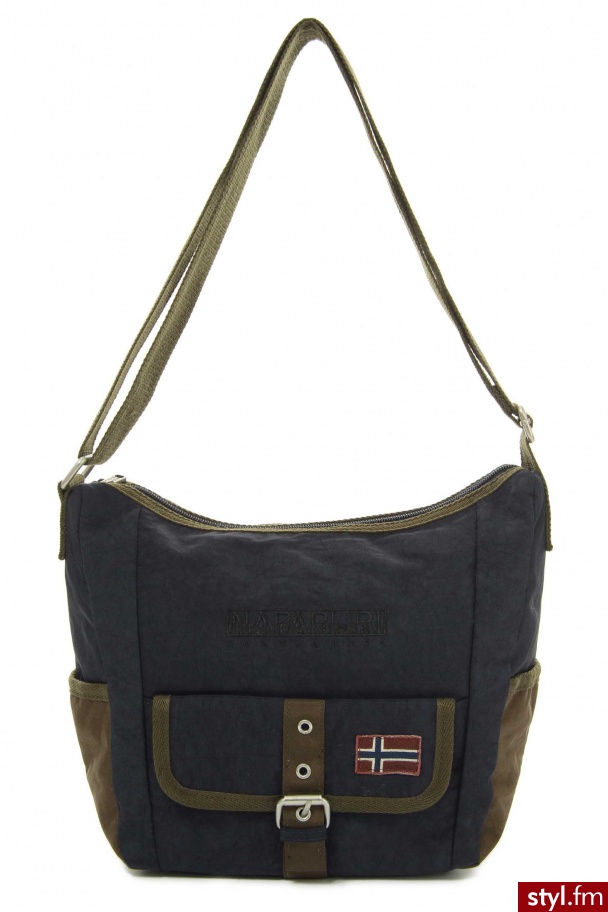 Napapijri LISTONOSzKA SONIA SHOULDER BAG BLU MARINE - Torebki na co dzień Torebki Moda