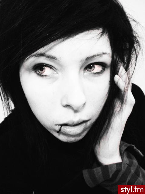 EMO Alternatywne Średnie Fryzury