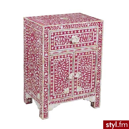 Komódka wykończona masą perłową - 435 GBP - Gadżety Inne Moda