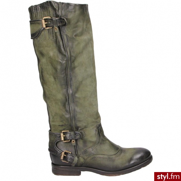 Venezia KOzAKI 735308 FOREST - Kozaki Buty Moda