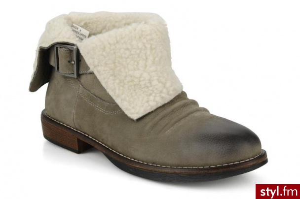 Kelsi Dagger PÓŁBUTY I BOTKI JAXEN BY KELSI DAGGER (Szary) - Botki Buty Moda