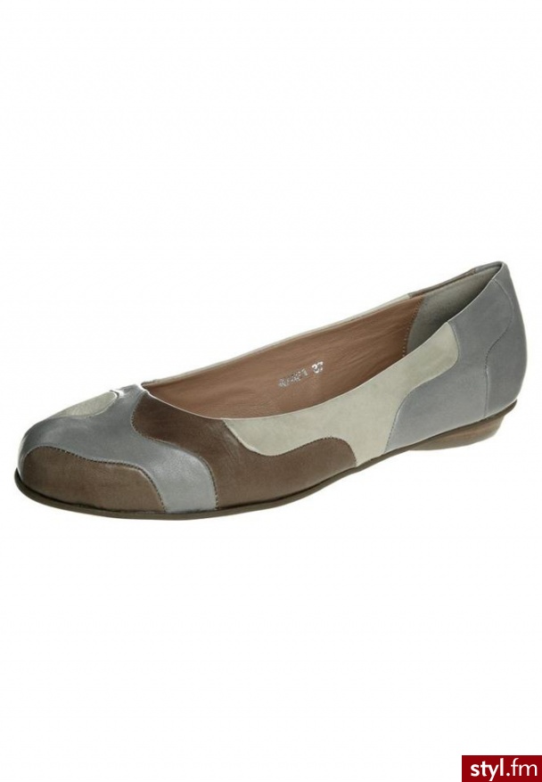 Everybody Baleriny kolorowy - Balerinki Buty Moda