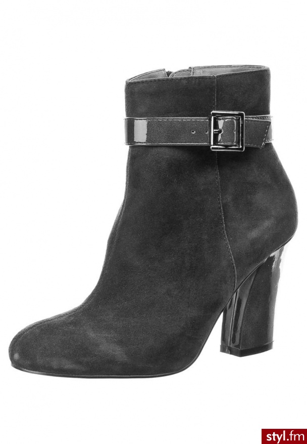 Taupage Botki niebieski - Botki Buty Moda