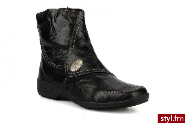 Remonte Dorndorf PÓŁBUTY I BOTKI BERTA D0591 BY REMONTE DORNDORF (Czarny) - Botki Buty Moda