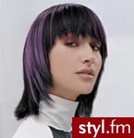 Średnie Fryzury