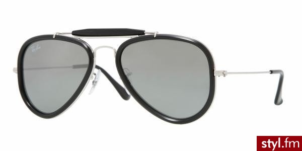 RAY BAN okulary przeciwsłoneczne Aviator ROAD SPIRIT 3428 003/40 - Okulary Dodatki Moda
