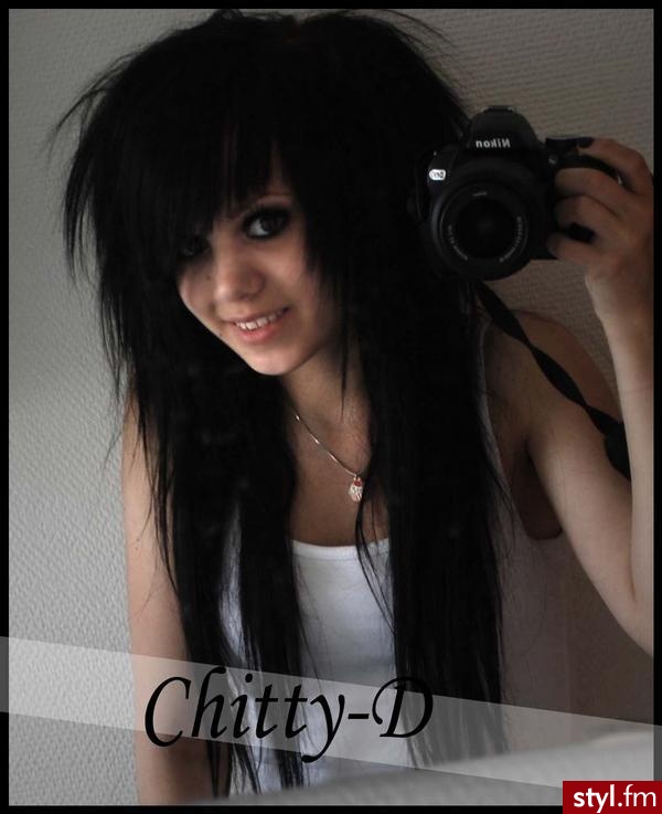 EMO Alternatywne Średnie Fryzury