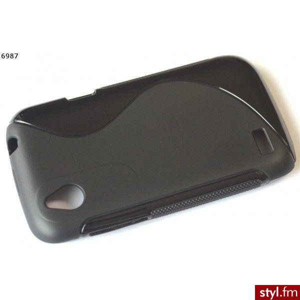 Back Cover ETUI BUMPER S-LINE do HTC DESIRE X - Portfele i etui Dodatki Moda