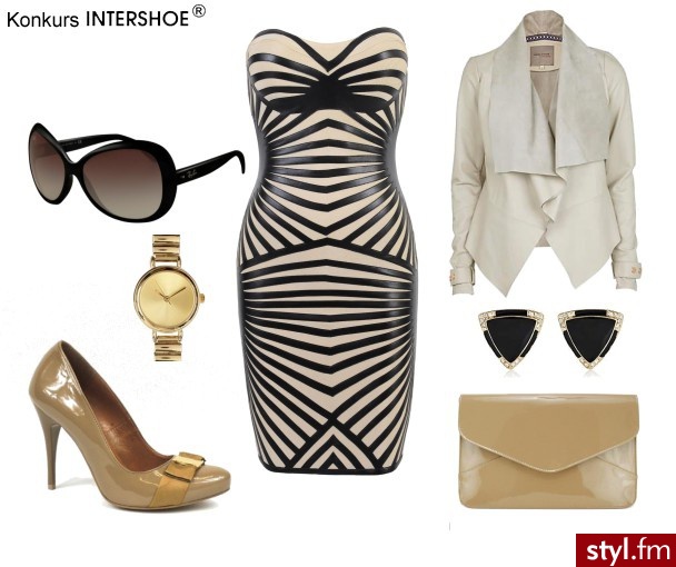 Zestaw w kolorystyce nude! Idealny na eleganckie spotkanie lub imprezę. - Konkurs - Intershoe Styler