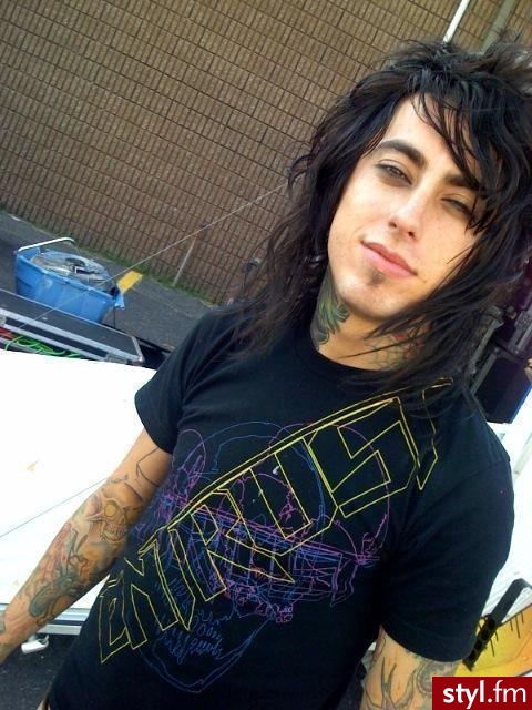 Ronnie Radke - Średnie Męskie Fryzury