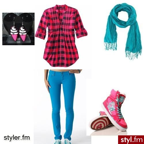 niebiesko roozwo - Styler