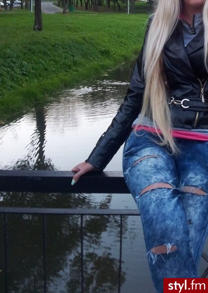 Jeansy Spodnie Moda