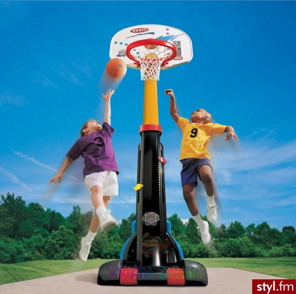 Little Tikes Koszykówka Składana 4339 - Sportowe Buty Moda