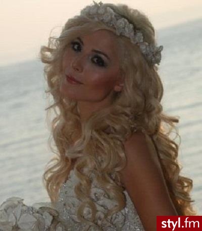 Blond Rozpuszczone Kręcone Ślubne Długie Fryzury