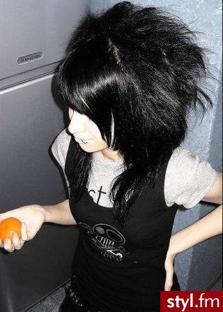 EMO Alternatywne Średnie Fryzury