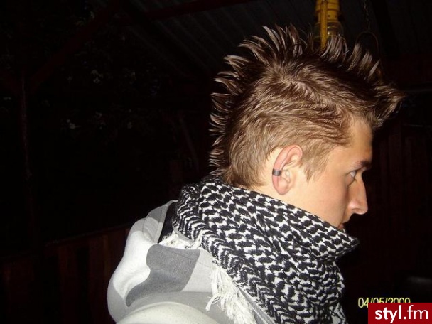 Samo robione... - Punk Rock Alternatywne Średnie Fryzury