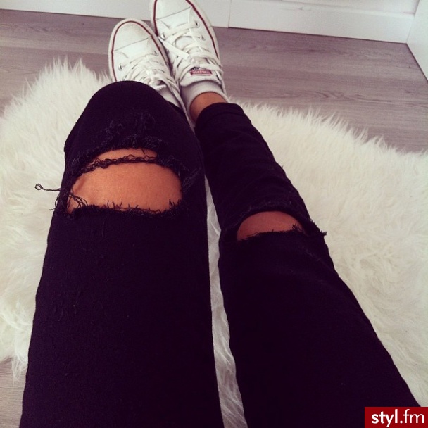 Jeansy Spodnie Moda