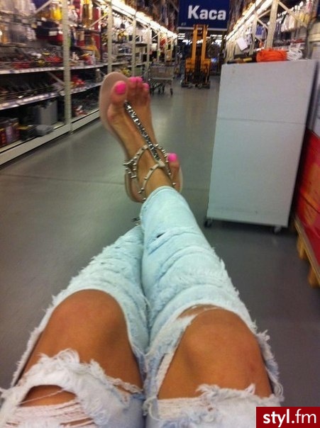 Jeansy Spodnie Moda