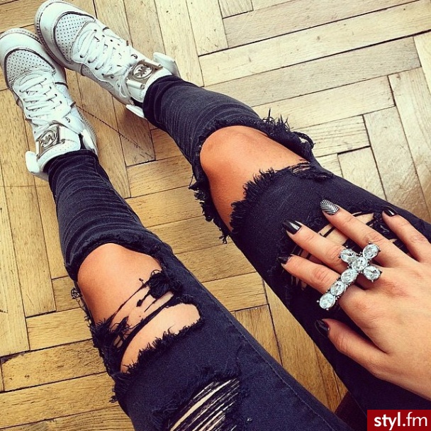 Jeansy Spodnie Moda
