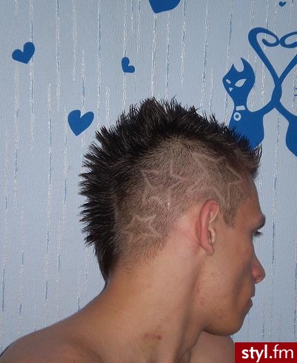 Punk Rock Alternatywne Średnie Fryzury