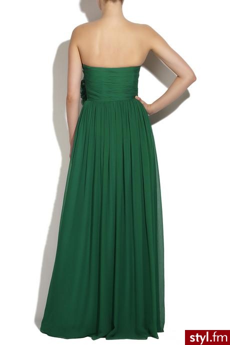 długa jedwabno - szyfonowa suknia Notte by Marchesa 990$ - Pozostałe Ciuchy Moda
