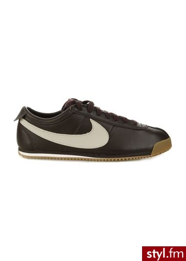 NIKE Buty sportowe cortez classic leather brązowy Czarny Sportowe - Sportowe Buty Moda