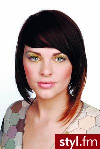 Średnie Fryzury